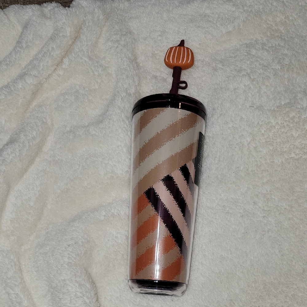 Starbucks Stripes Of Fall Tumbler